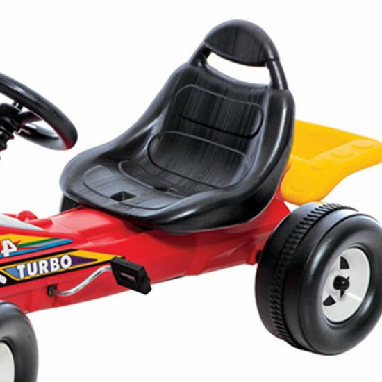 Kart cu pedale si volan pentru copii F1 Dohany