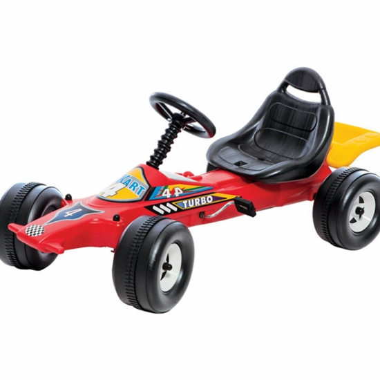 Kart cu pedale si volan pentru copii F1 Dohany