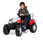 Tractor cu pedale copii Steyr 6300 Terrus CVT Rolly Toys