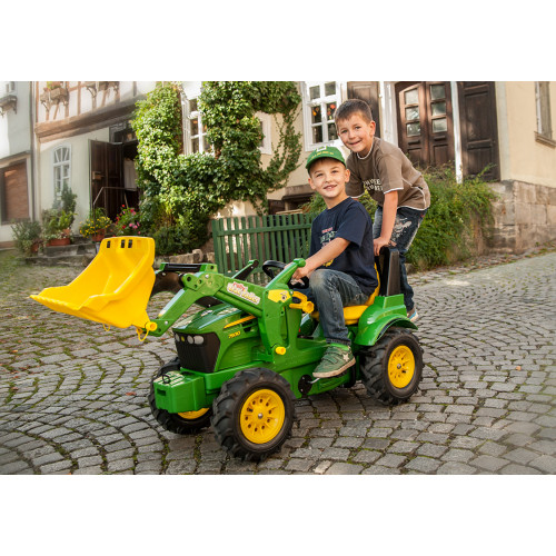 Tractor cu pedale si cupa Rolly Toys John Deere