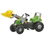 Tractor cu pedale si cupa Rolly Toys Junior
