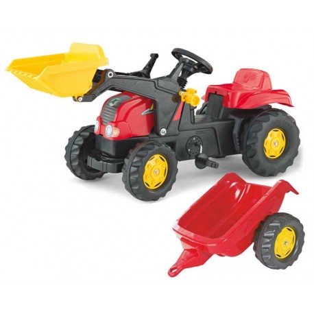 Tractor cu pedale si remorca Rolly Toys Kids