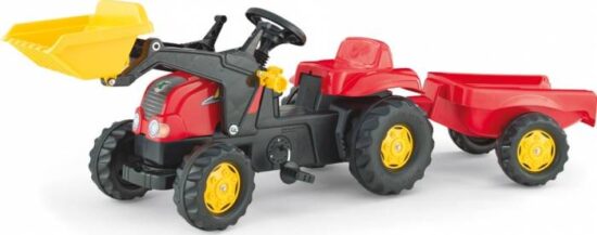Tractor cu pedale si remorca Rolly Toys Kids