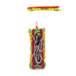 Leagan din plastic cu bile pentru copii Dohany