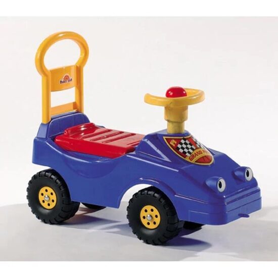 Masina de curse Baby Taxi cu volan si claxon Dohany