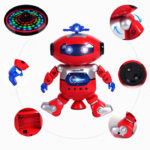 Robotul electric Danseaza Canta Lumineaza se-Roteste
