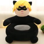 Fotoliu plus copii Captain Noir cu masca