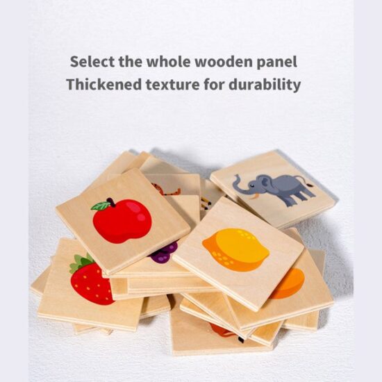 Jucarii potrivire a umbrelor Invata fructele si animalele