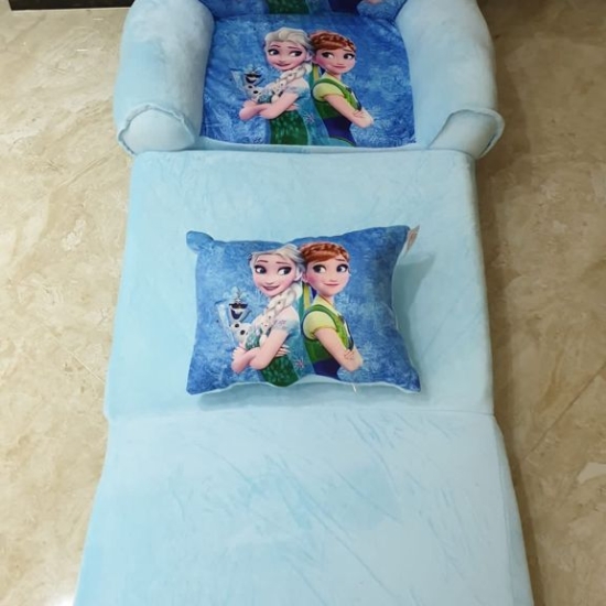 Set Fotoliu extensibil-perna Frozen Ana-Elsa 115 cm