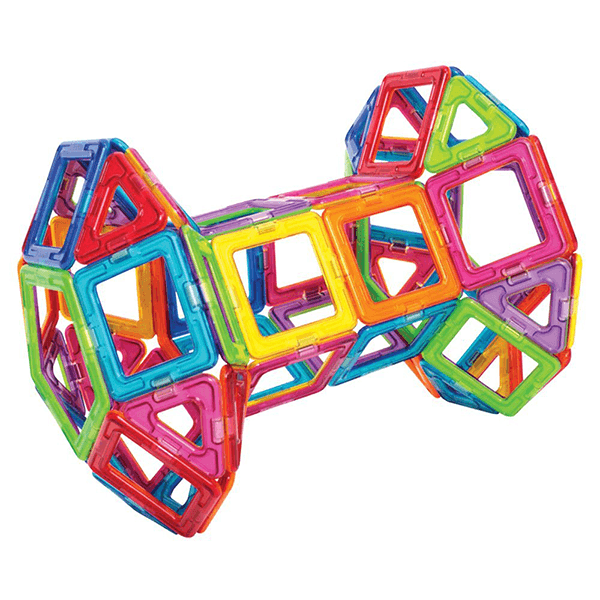 Forme geometrice magnetice Cuburi Magformers 51 piese