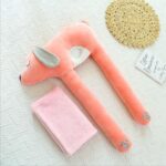 Perna plus de dormit copii cu paturica Animale