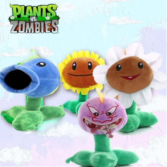 Set 4 plusuri Plants vs Zombies