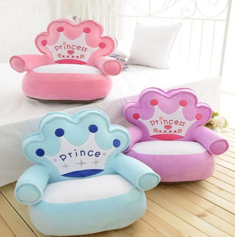 Fotoliu din plus copii Princess si Prince model mic