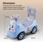 Masinuta copii fara pedale cu muzica lumina si claxon Ride on
