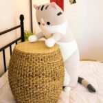 Perna lunga din plus Jucarie Pisica moale si pufoasa copii