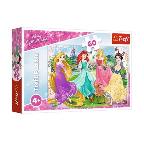 Puzzle Trefl Disney Princess 4 Printese 60 piese