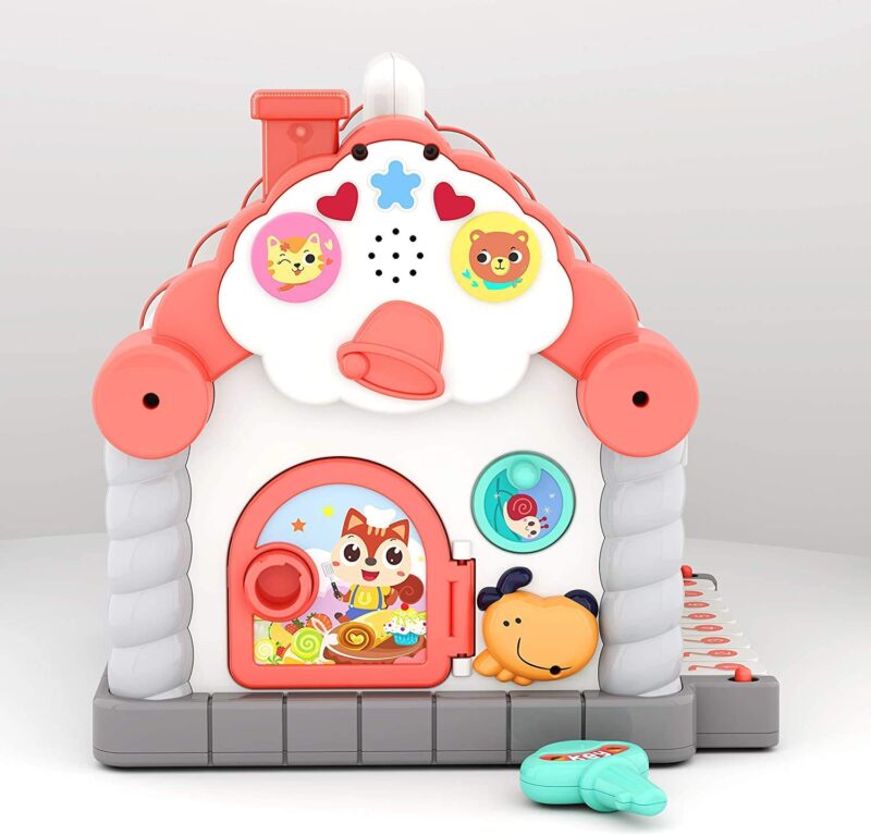 Jucarie educativa casuta Activitati forme lumini sunete