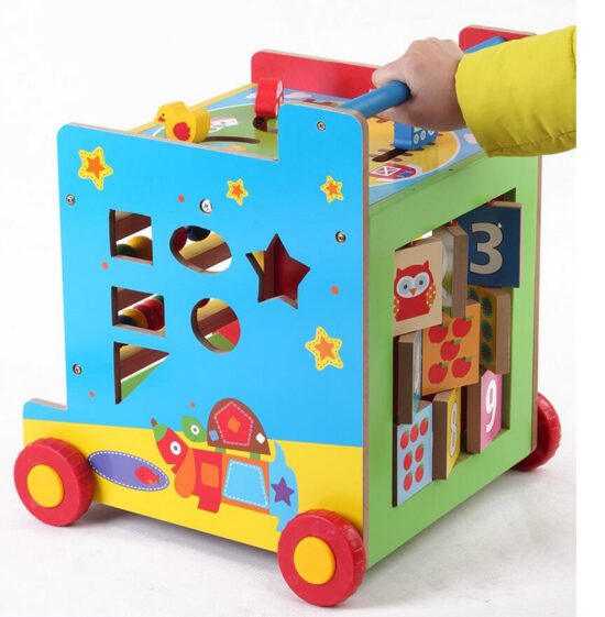 Antepremergator Cub cu activitati educative 8 in 1