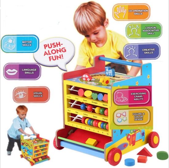 Antepremergator Cub cu activitati educative 8 in 1