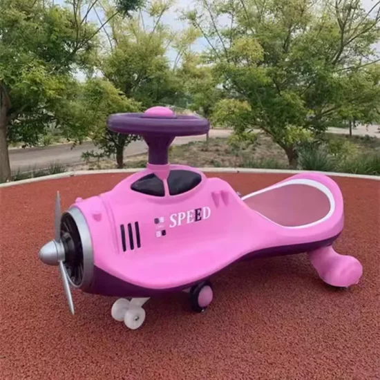 Avion Masina de plimbat cu volan pentru copii
