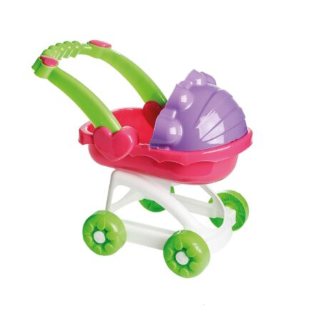 Carucior papusi Landou cu inimioara Parasolar Burak