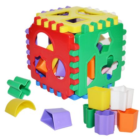 Cub potrivire forme geometrice ,Dohany Toys,18 piese