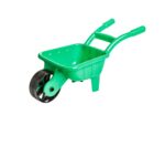 Roaba plastic copii cu maner verde