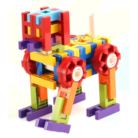 Set 30 piese creative si constructive Asamblare forme STEM