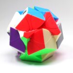 Cub Rubik antistres Rediminx Puzzle colorat cu mecanism