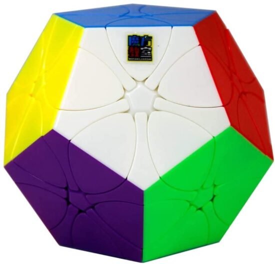 Cub Rubik antistres Rediminx Puzzle colorat cu mecanism