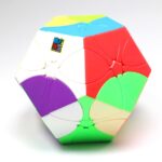 Cub Rubik antistres Rediminx Puzzle colorat cu mecanism