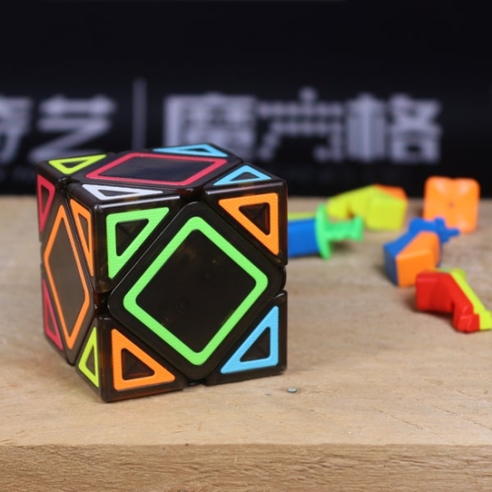 Cub antistres Rubik Jucarii Puzzle copii prin rasucire