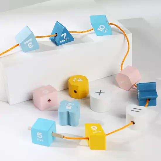 Cub bebe Sortare forme geometrice cu benzi elastice