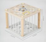 Cub bebe Sortare forme geometrice cu benzi elastice