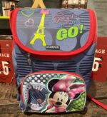 Ghiozdan rucsac scoala copii Minnie Mouse compartimentat