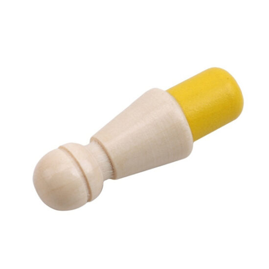 Joc memorie Sah lemn 2 in 1 Memory Chess colorat