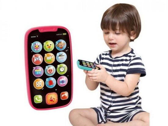 Jucarie Telefon bebe Smartphone cu sunete lumini Hola