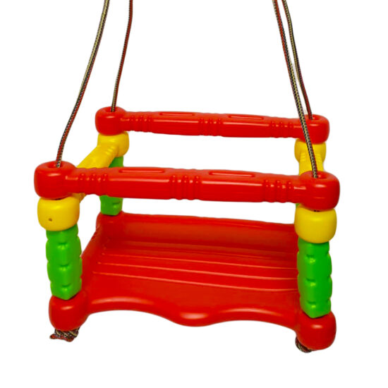 Leagan plastic copii cu protectie suspendabil colorat