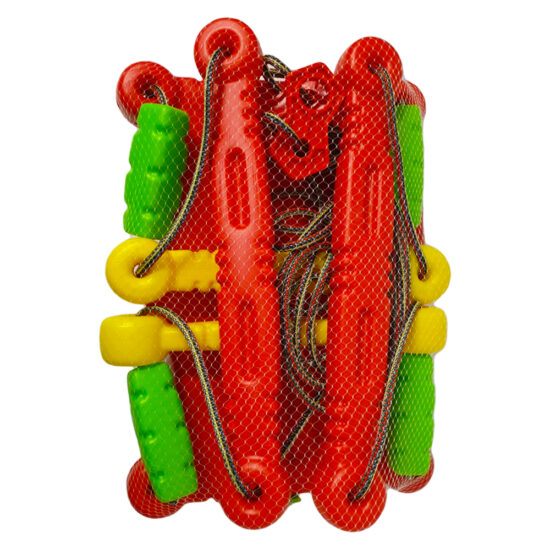 Leagan plastic copii cu protectie suspendabil colorat