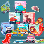Puzzle copii Primul meu Puzzle educativ 3D in cutie