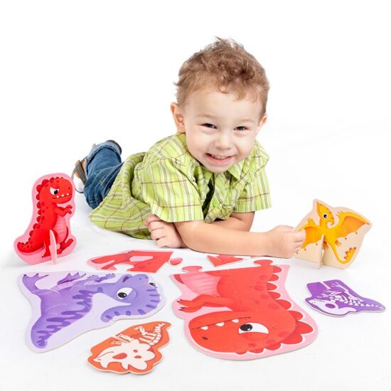 Puzzle copii Primul meu Puzzle educativ 3D in cutie