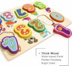 Puzzle piese mari 3D cifre cu animale 0 - 9 Topbright