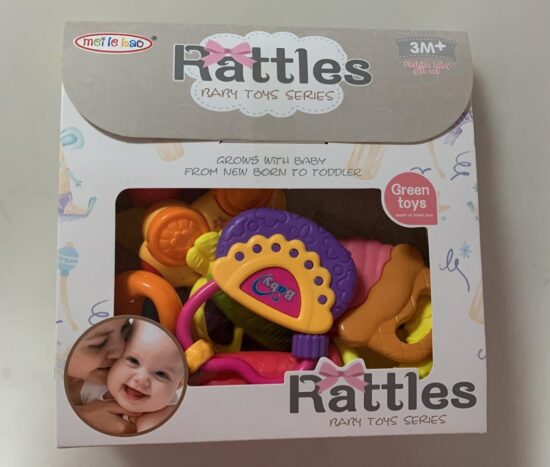 Set zornaitori bebe jucarii diferite forme