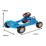 Masinuta copii cu pedale claxon Herby zambet Pilsan