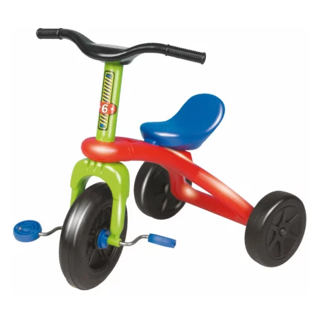 Tricicleta cu pedale colorata Motor Enduro cu scaun