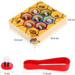 Jucarie-sortator-din-lemn-Stupul-de-albine-cu-penseta4