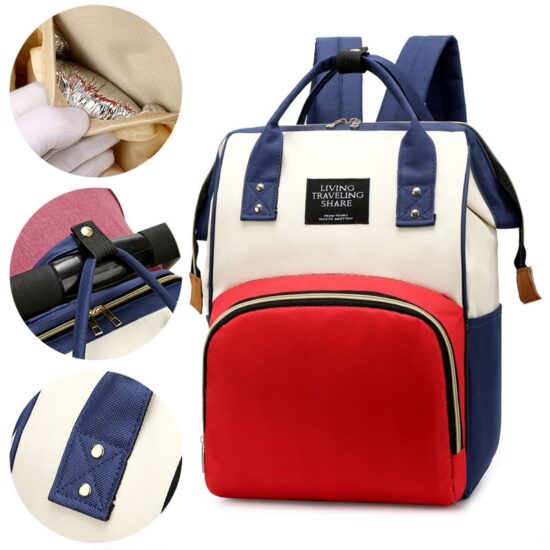 Geanta Rucsac compartimentat pentru mame cu bebelusi