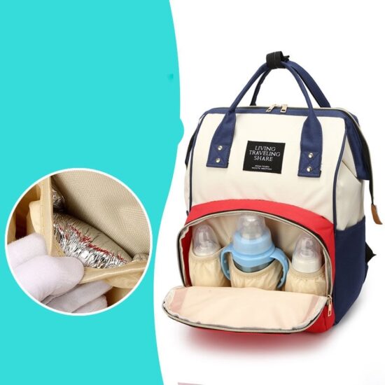 Geanta Rucsac compartimentat pentru mame cu bebelusi