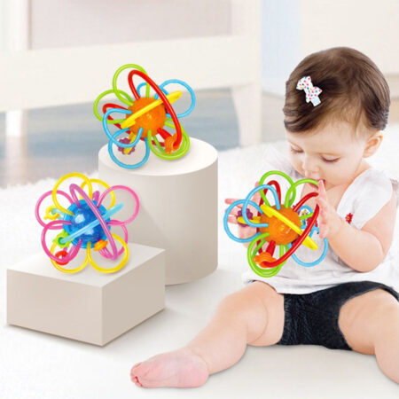 Jucarie pentru dentitie si motricitate Spirala Hola