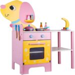 Bucatarie din lemn jucarie copii Catel cu accesorii MSN